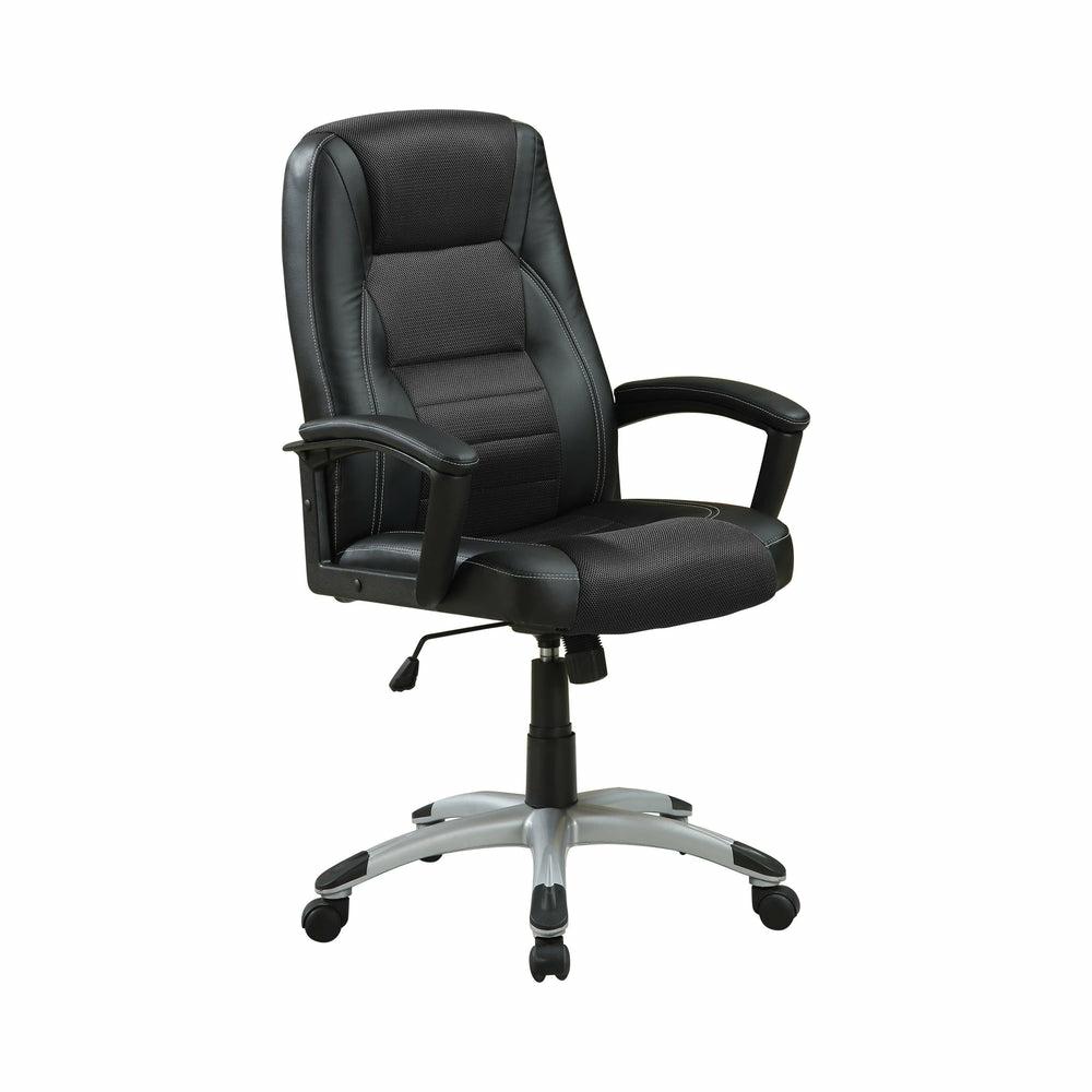 Adjustable Height Office Chair Black Office