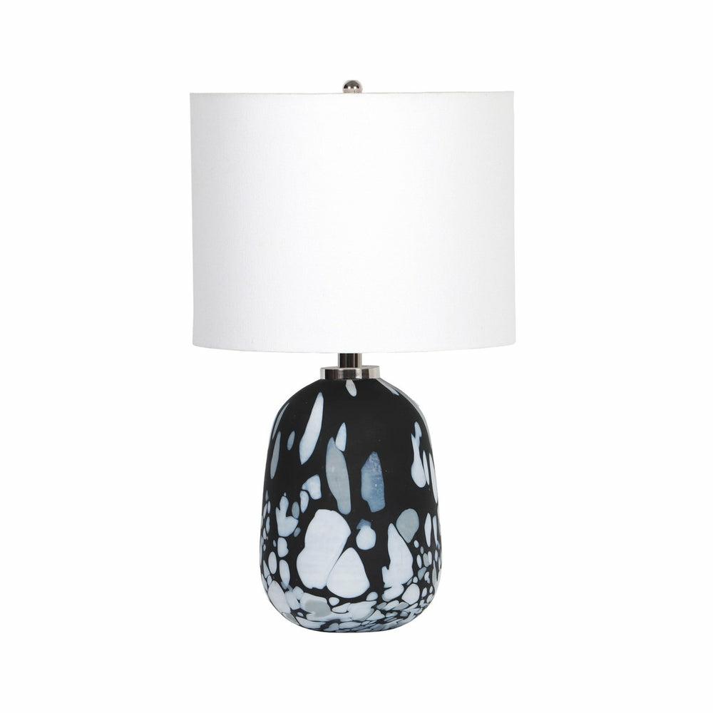 Alana Two-Tone Glass Table Lamp Home Decor