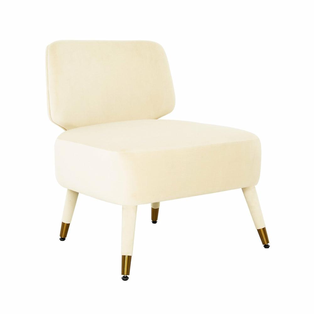 Athena Velvet Accent Chair Accent Chairs