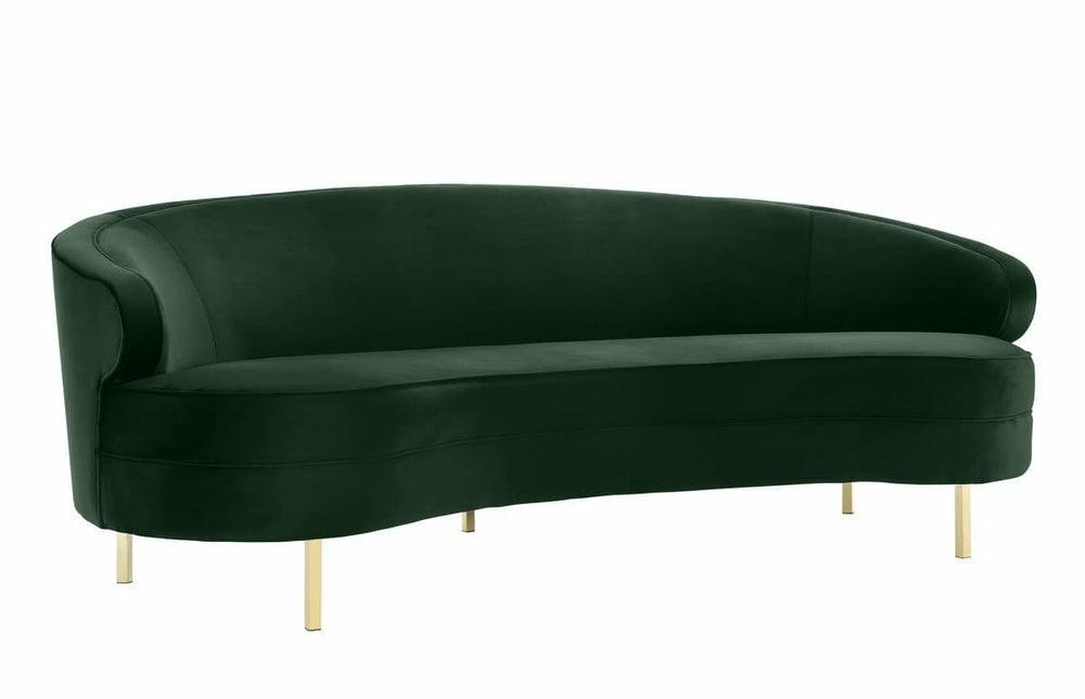 Baila Velvet Sofa Living Room Black