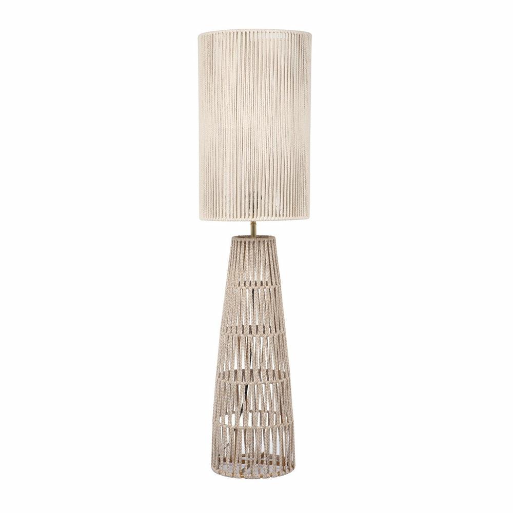 Beam Cream Natural Jute Floor Lamp Home Decor