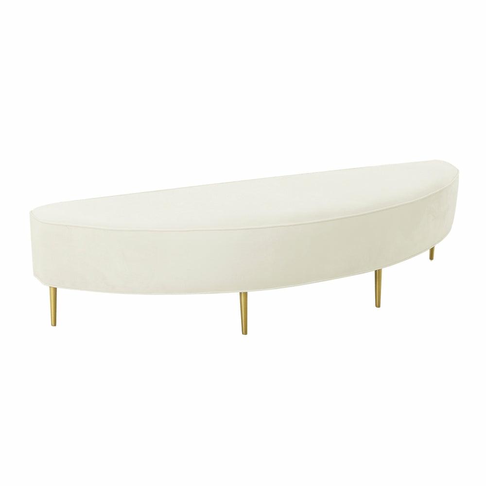 Bianca Velvet Bench Bedroom Room Blush