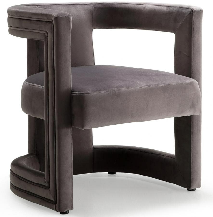 Blair Velvet Dining/Accent Chair Dining Chairs Blue