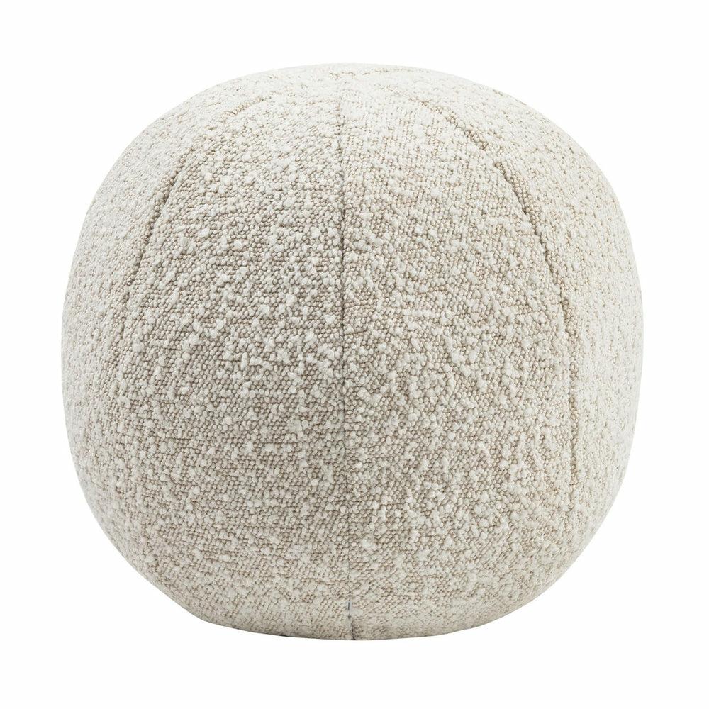 Boba 14″ Beige Bouclé Pillow Home Decor