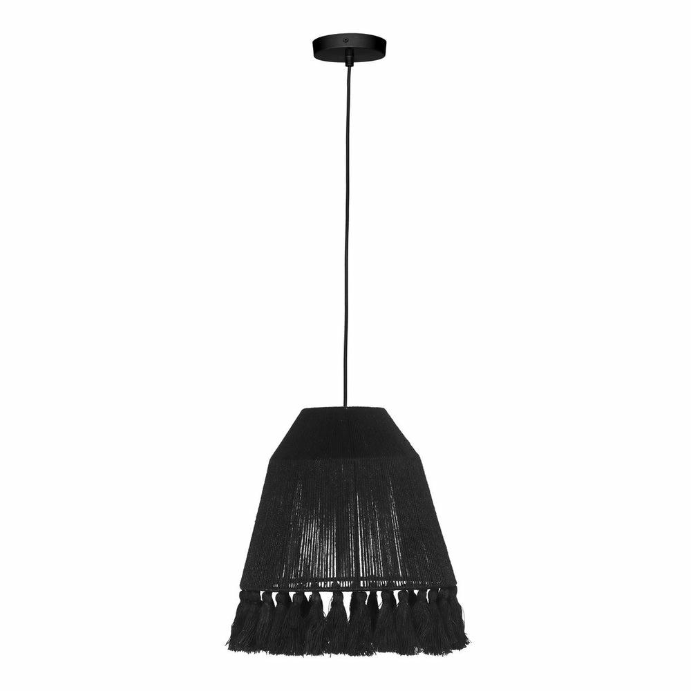 Bokaro Black Jute Pendant Lamp Home Decor