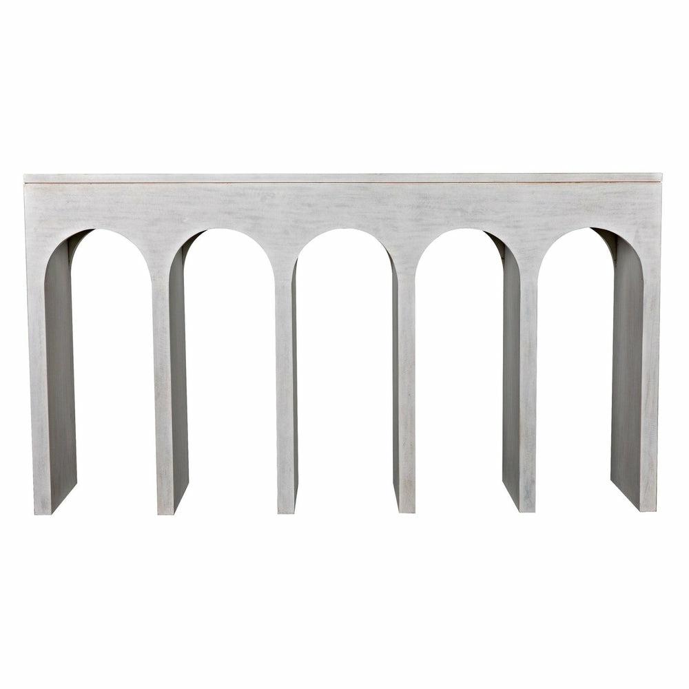 Bridge Console, White Wash Living Room