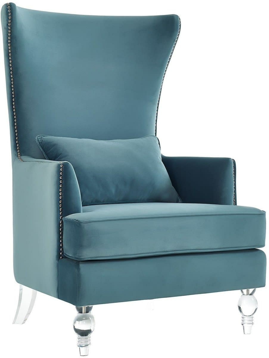 Bristol Tall Chair Accent Chairs Sea Blue