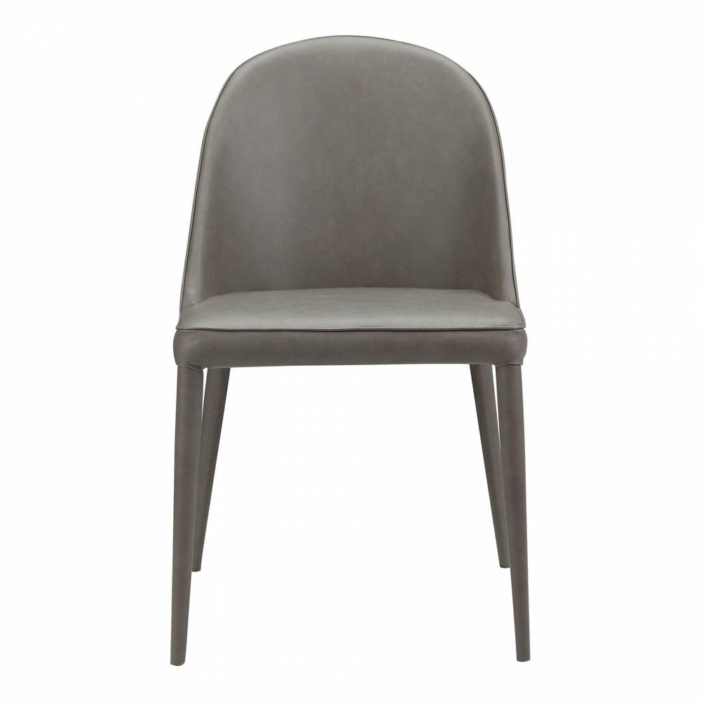 Burton Pu Dining Chair Dark Grey Dining Chairs