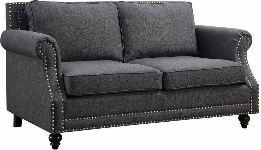 Camden Linen Loveseat Living Room