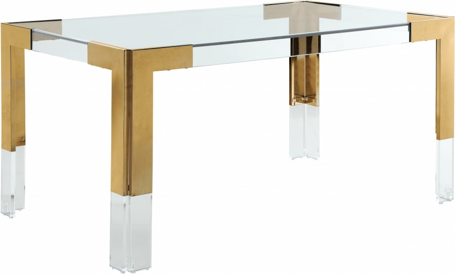 Casper Dining Table Dining Room Gold