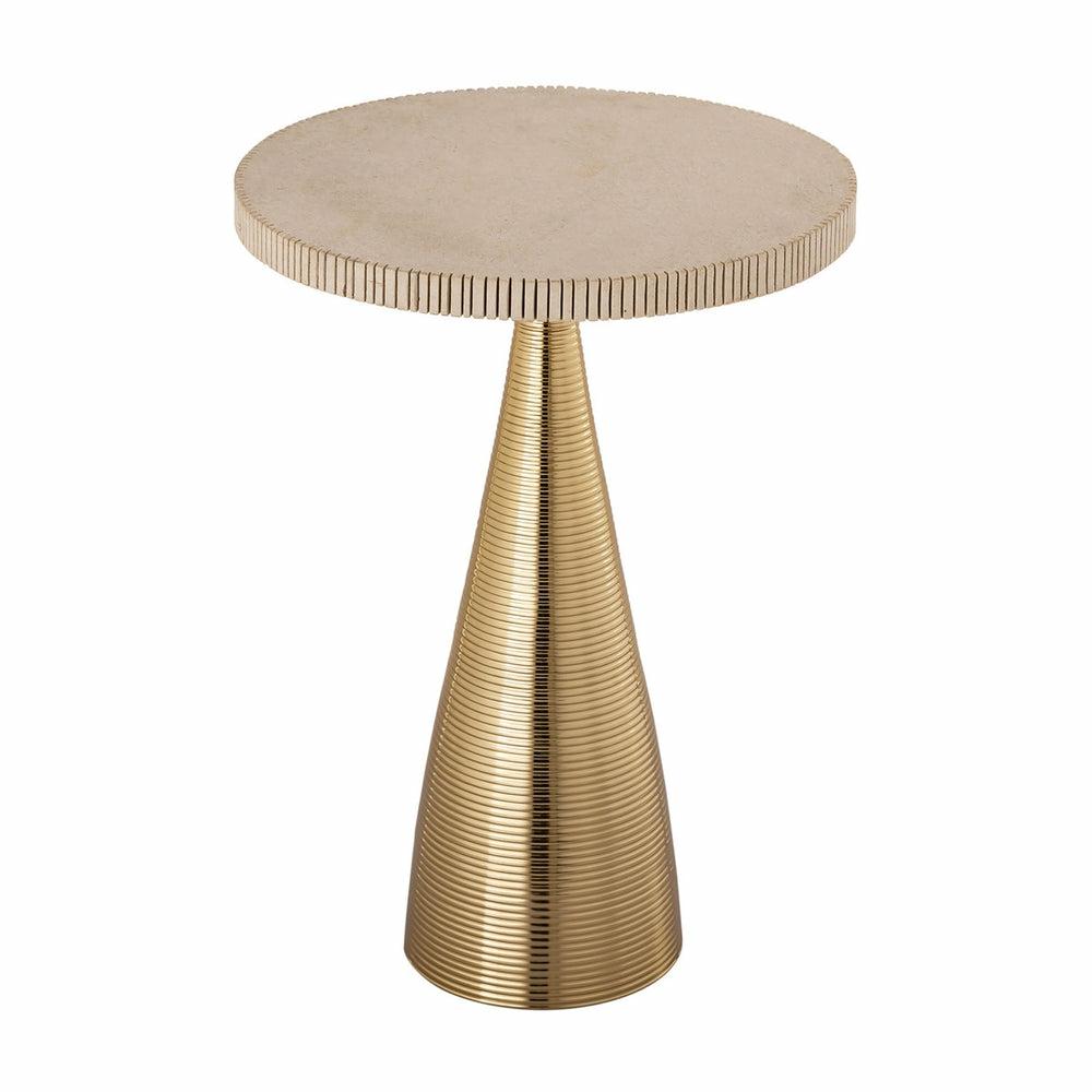 Celeste Ribbed Side Table Living Room