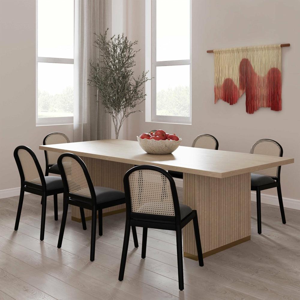 Chelsea Oak Rectangular Dining Table Dining Room