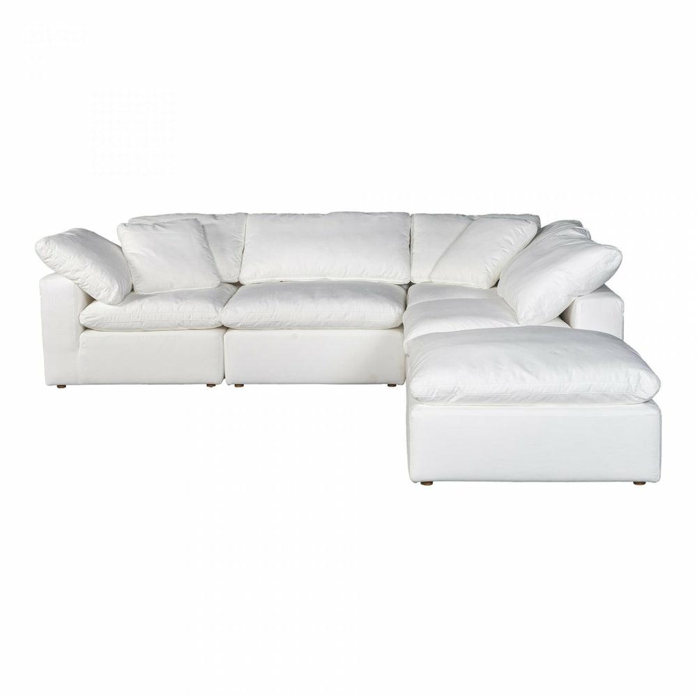 Cloud Luxe Modular Sectional 5 Pcs Living Room Cream