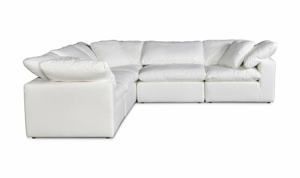 Cloud Luxe Modular Sectional 6 Pcs Living Room Cream