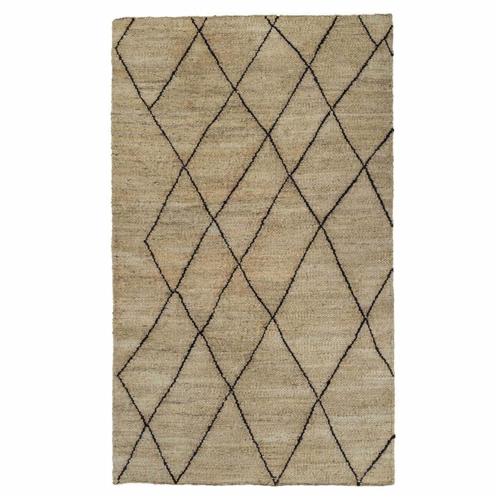 Crosshatch Cream Area Rug Home Decor