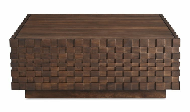 Easton Storage Coffee Table Brown Coffee Table