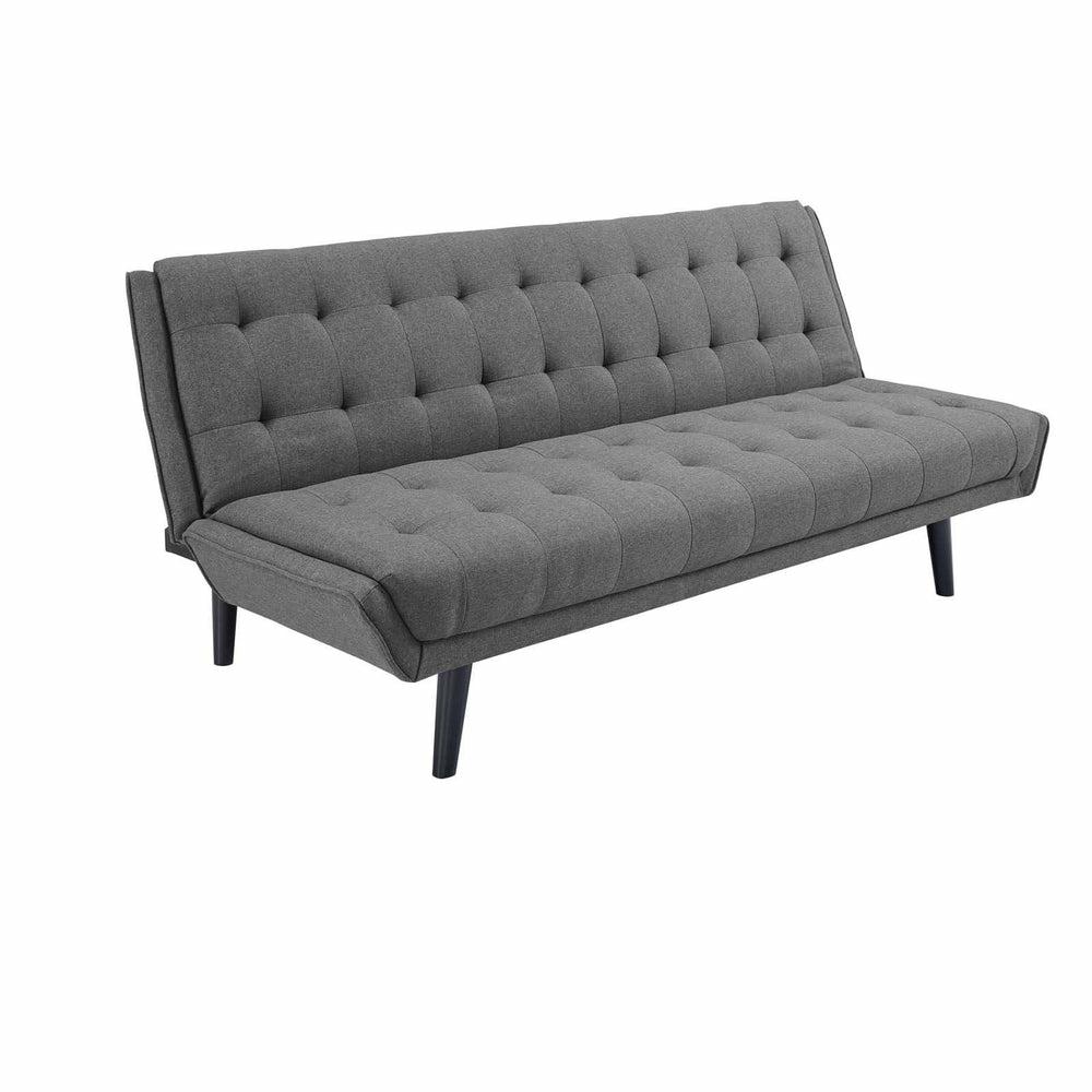 Glance Tufted Sofa Bed Futons & Sofa Beds Grey