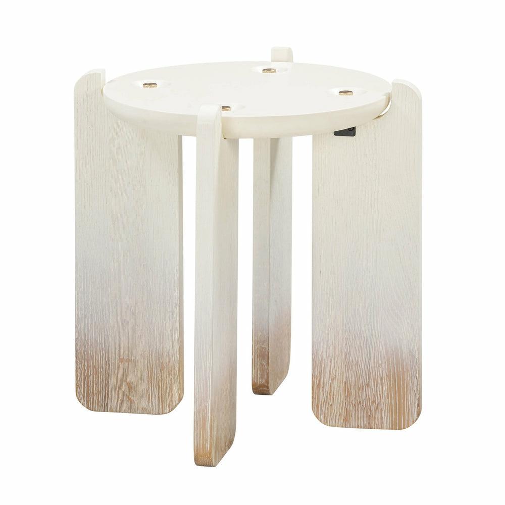 Gloria Cream Oak Side Table Living Room