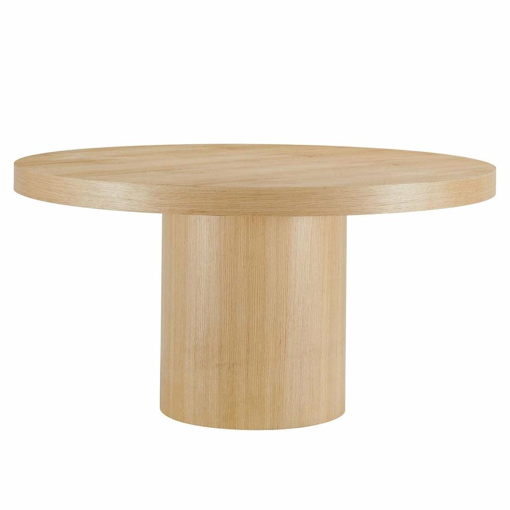 Gratify 60″ Round Dining Table Dining Room Oak