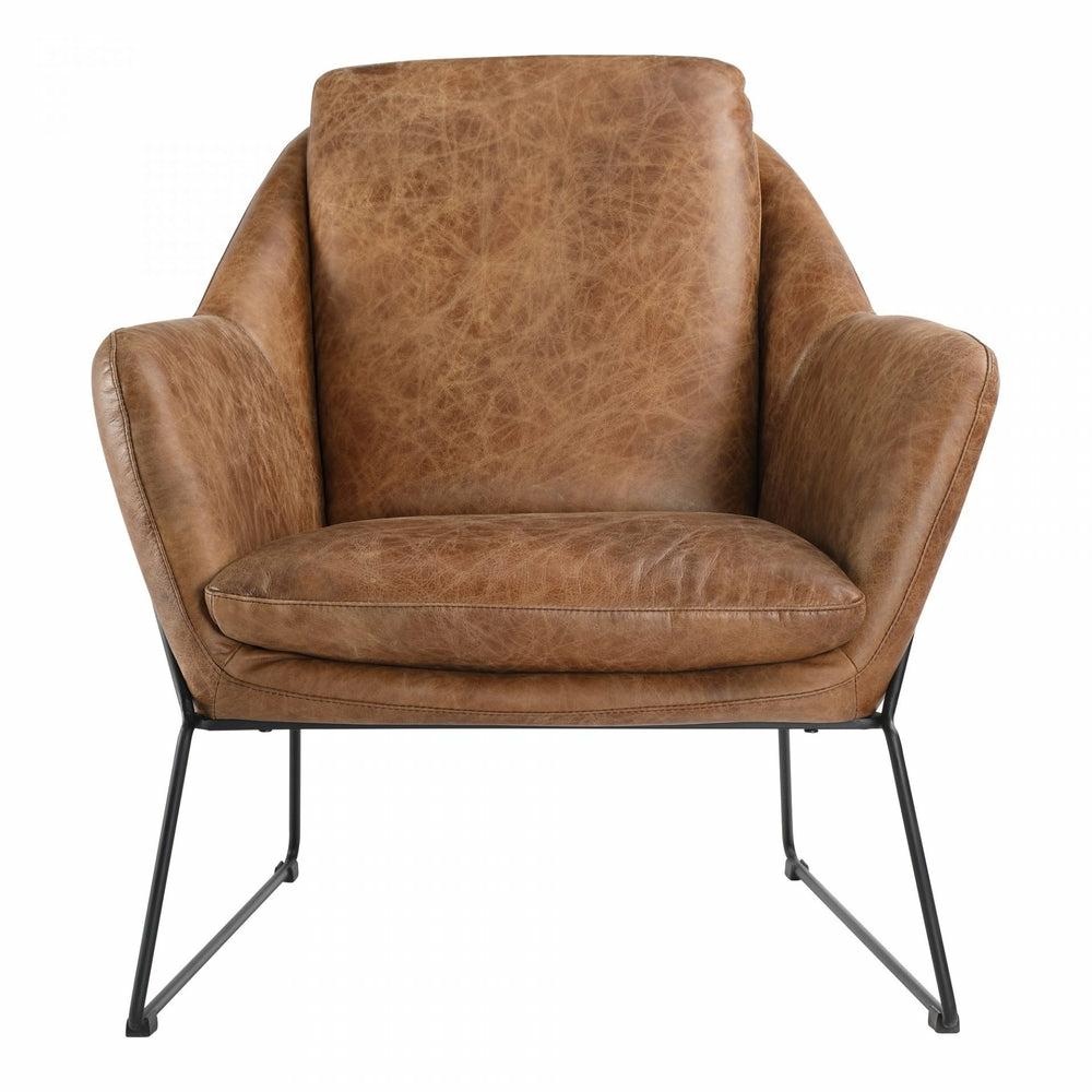 Greer Club Chair Cappuccino Accent Chairs