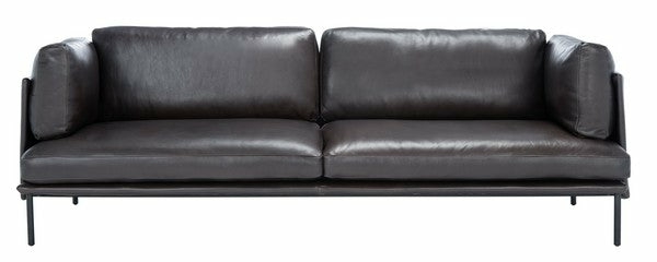 Harriet Leather Sofa Living Room