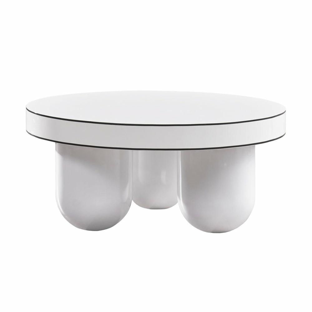 Jasper White Glossy Coffee Table Coffee Table