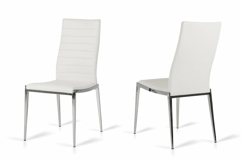 Libby – Modern Leatherette Dining Chair (Set Of 2) Dining Chairs