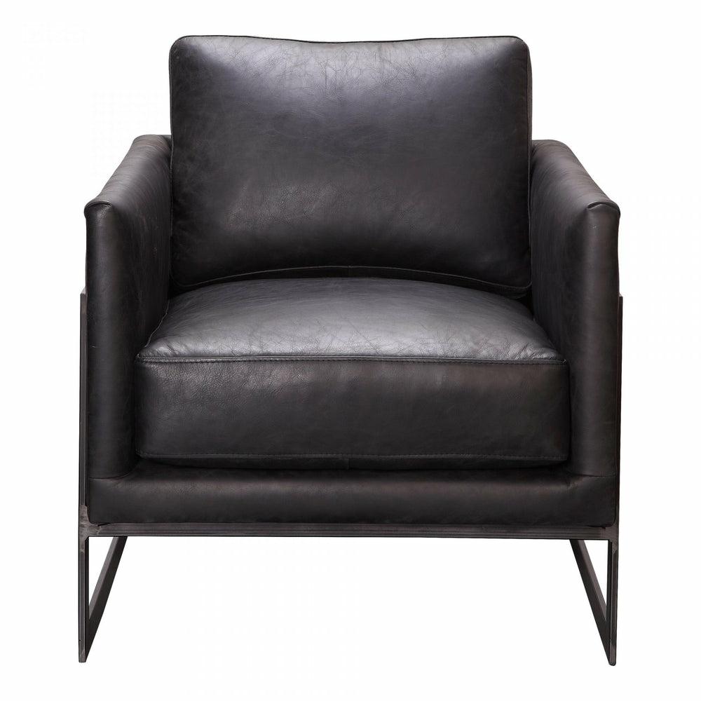 Luxley Club Chair Accent Chairs Black