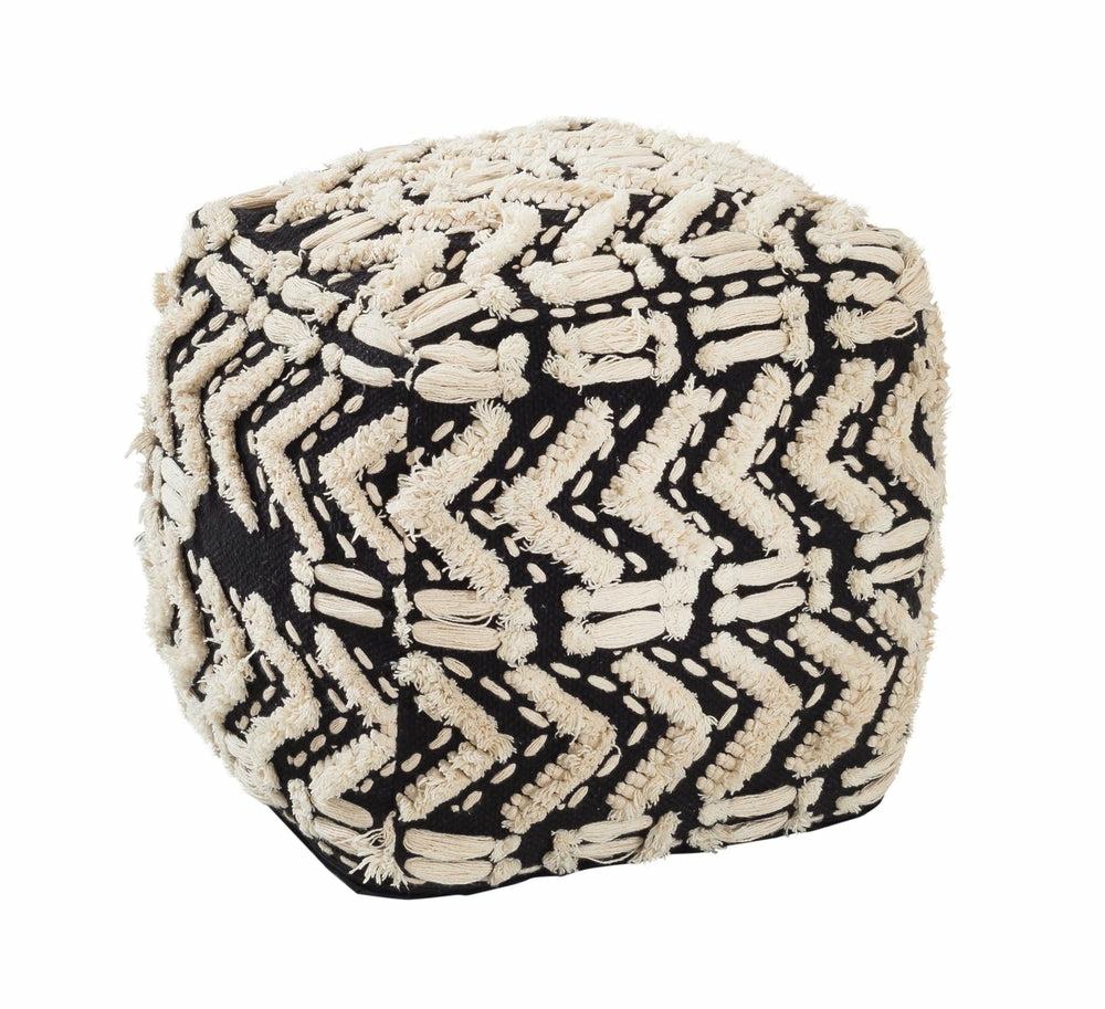 Mariel Cotton Pouf Bedroom Room