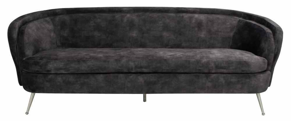 Maryssa Curved Back Sofa Living Room Grey