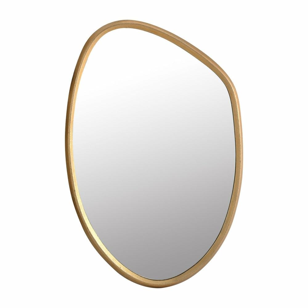 Mika Gold Wall Mirror Home Decor