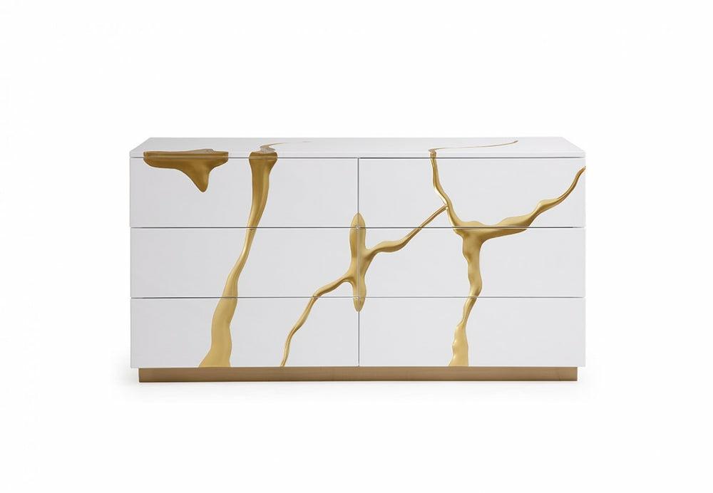 Modrest Aspen Modern Dresser Bedroom Room White