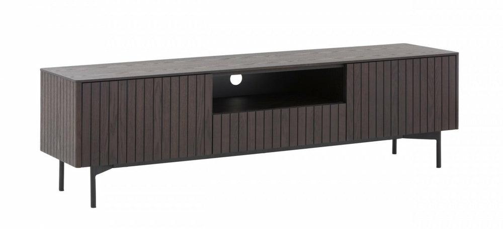 Modrest Calhoun – Modern Smoked Ash Tv Stand Living Room