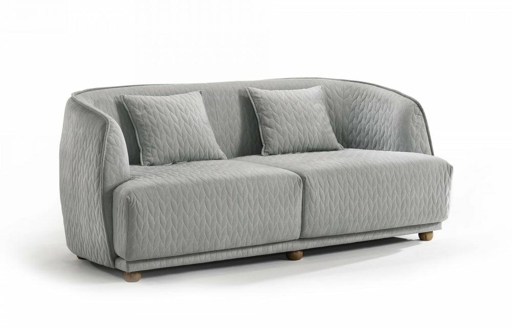 Modrest Clem – Modern Grey Loveseat Living Room