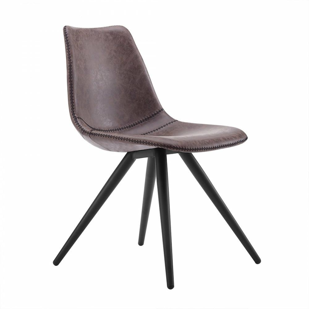 Modrest Condor – Modern Brown Dining Chair (Set Of 2) Dining Chairs