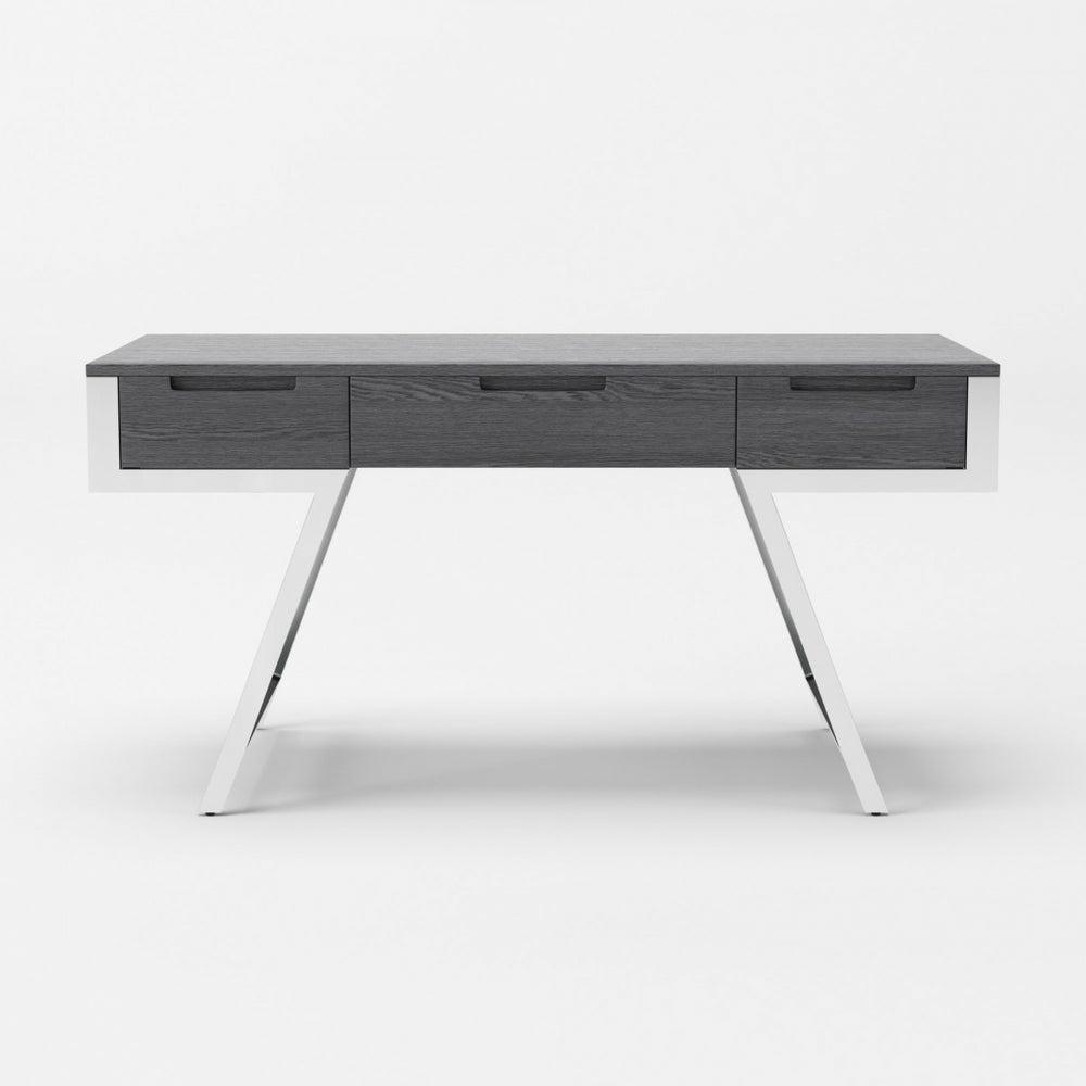 Modrest Dessart – Modern Elm Grey Office Desk Office