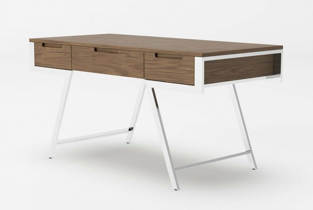 Modrest Dessart – Modern Walnut Veneer Desk Office