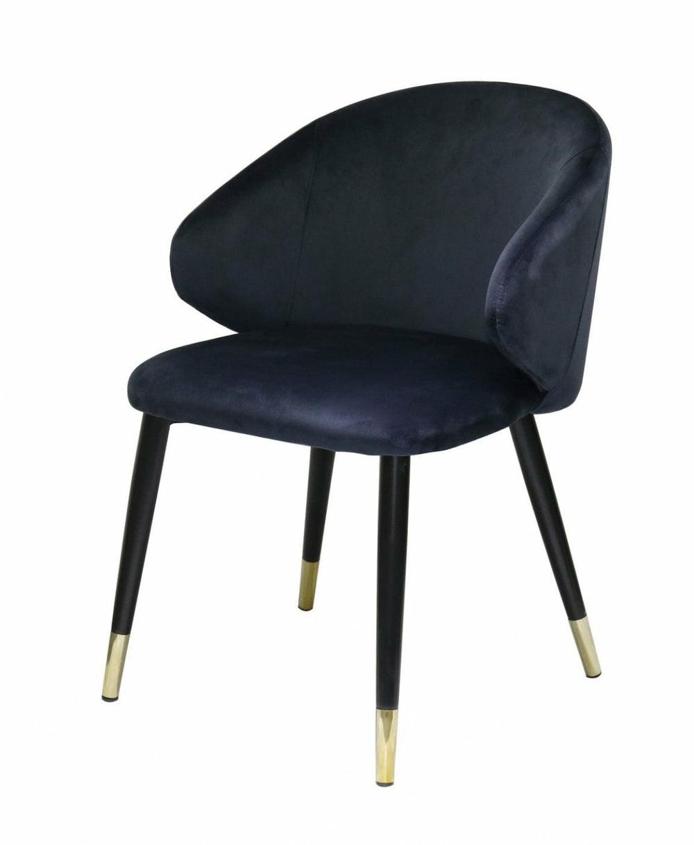 Modrest Elon – Modern Dining Chair (Set Of 2) Dining Chairs Blue