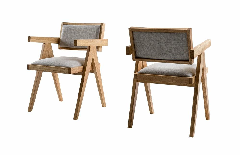 Modrest Fern – Modern Dining Chair Set Of 2 Dining Chairs Natural