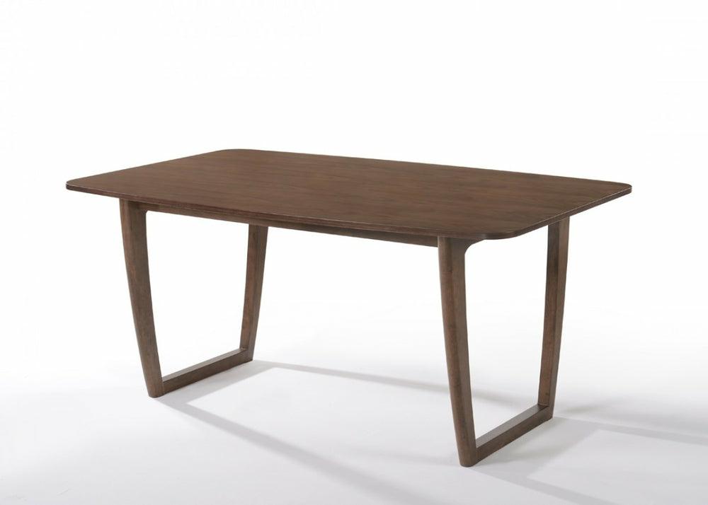 Modrest Jordan Modern Walnut Dining Table Dining Room