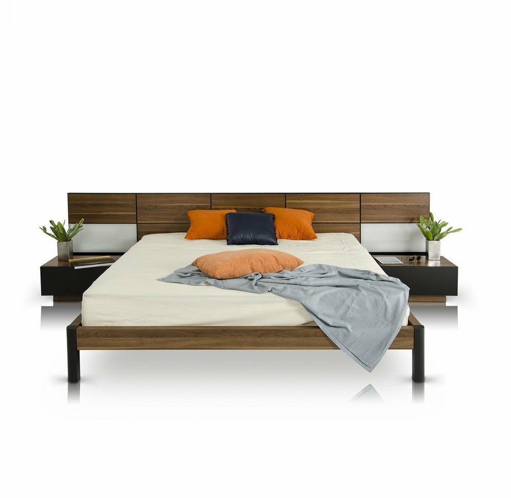 Modrest Rondo Modern Bed With Nightstands Bedroom Room