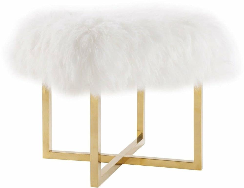 Nomo Sheepskin Bench Bedroom Room