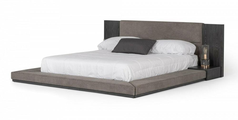 Nova Domus Jagger Modern Grey Bed Bedroom Room