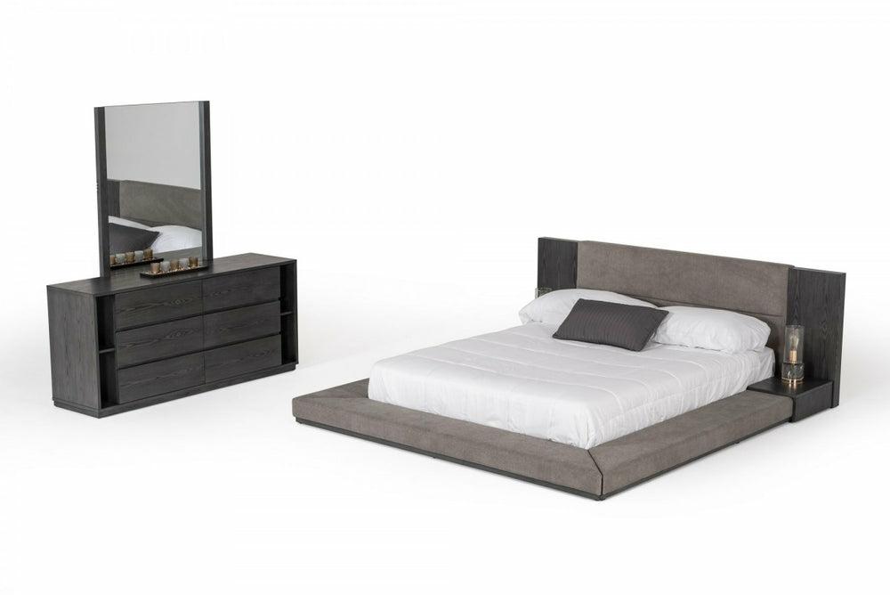 Nova Domus Jagger Modern Grey Bedroom Set Bedroom Room