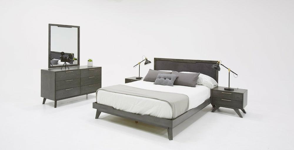 Nova Domus Soria Modern Grey Wash Bedroom Set Bedroom Room