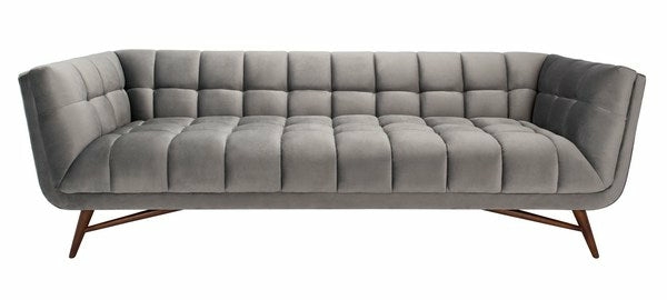 Onyx Mid – Century Tufted Sofa Living Room