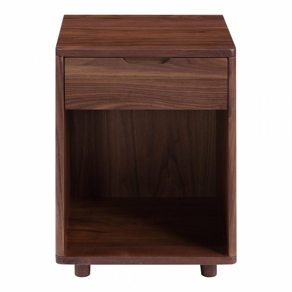 Osamu Walnut Nightstand Bedroom Room