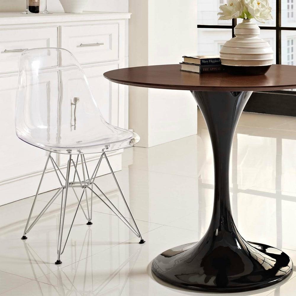 Paris Dining Clear Side Chair Dining Chairs