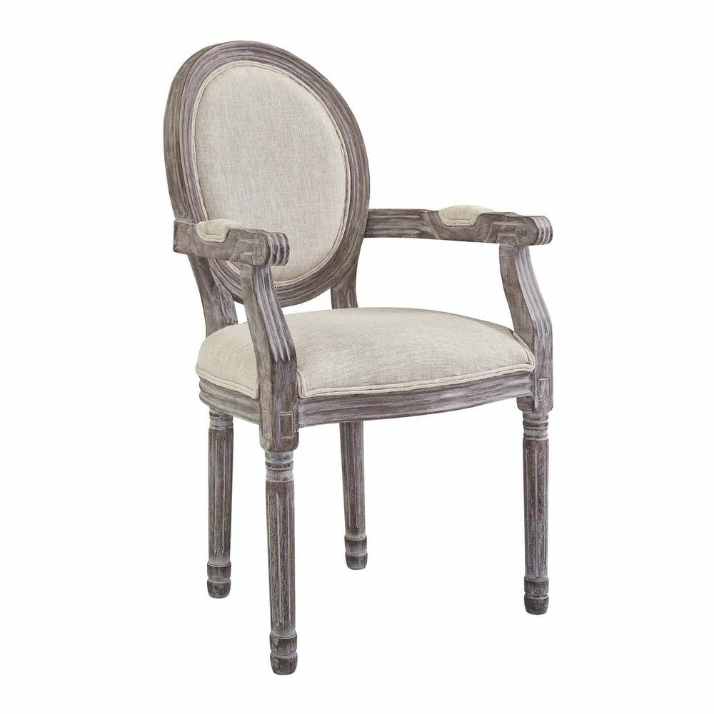 Paul Vintage French Armchair Dining Chairs Beige