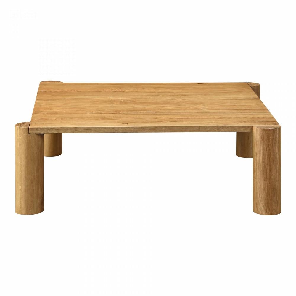 Post Coffee Table Oak Coffee Table Black